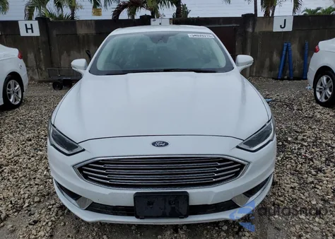 2018 Ford Fusion Se Hybrid from USA, damaged, VIN 3FA6P0LU4JR278699